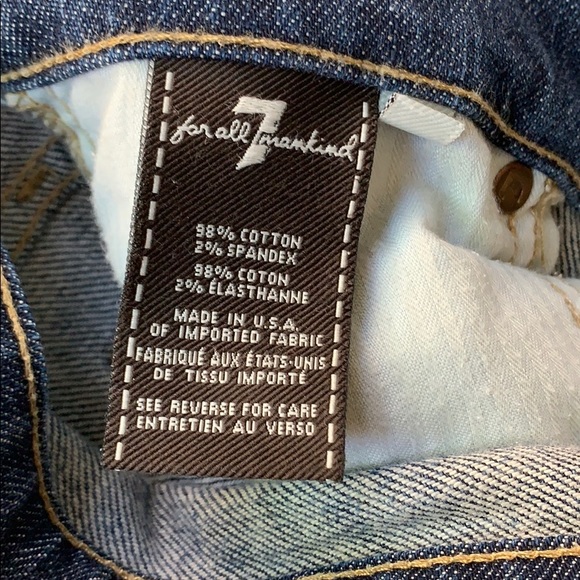 7 For All Mankind Bootcut Jeans Size 27 - Picture 3 of 8